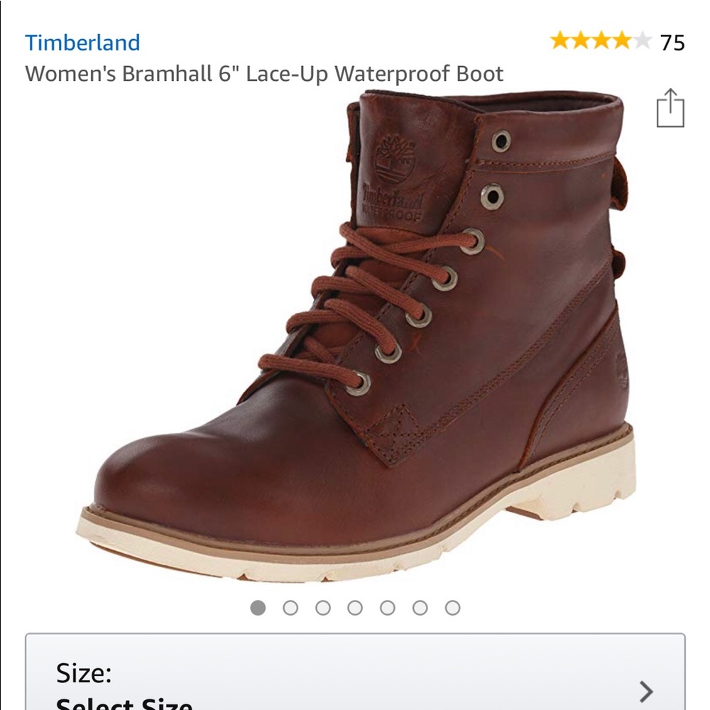 Timberland Bramhall 6” Lace-Up Waterproof Boot